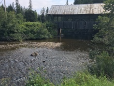 Perry Stream at the River Road bridge.
